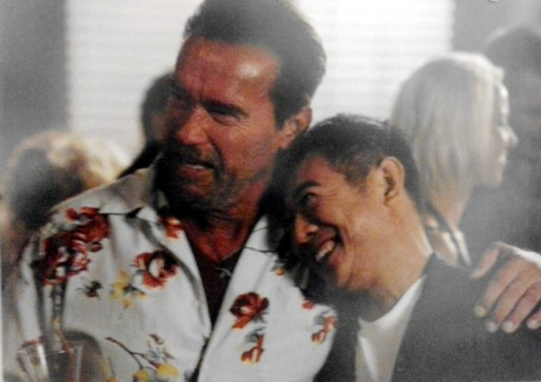 Arnold Schwarzenegger e Jet Li