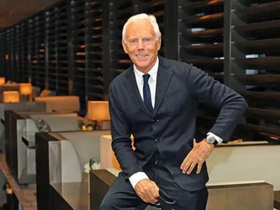 Giorgio Armani revela detalhes íntimos sobre seus romances com homens  